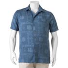 Big & Tall Croft & Barrow&reg; Classic-fit Island Microfiber Button-down Shirt, Men's, Size: Xxl Tall, Blue