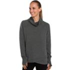 Women's Jockey Sport R & R Cowl Neck Sweatshirt, Size: Large, Grey