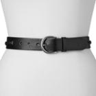 Women's Chaps Braided Overlay Belt, Size: Xl, Black
