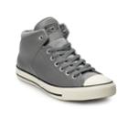 Women's These Chuck Taylor All Star High Street Shoes Will Become A Wardrobe Staple. Chuck Taylor All Star High Street Leather Sneakers, Size: M11w13, Silver