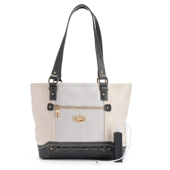 Concept Melville Tote Bag, Women's, Light Grey