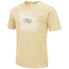 Men's Campus Heritage Georgia Tech Yellow Jackets State Tee, Size: Small, Drk Yellow