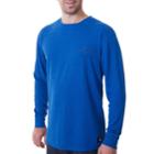 Men's Dickies Thermal Tee, Size: Small, Blue
