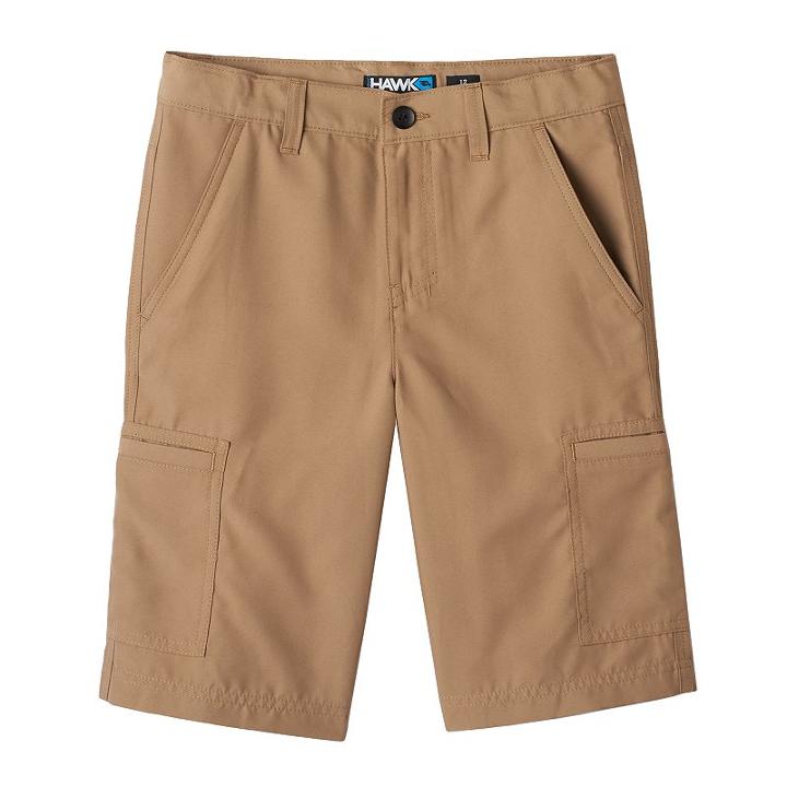 Boys 8-20 Tony Hawk&reg; Solid Cargo Shorts, Boy's, Size: 8, Med Brown