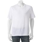 Men's Croft & Barrow&reg; Classic-fit Island Crewneck Tee, Size: Large, White