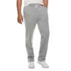 Men's Sonoma Goods For Life&trade; Supersoft Fleece Open-hem Pants, Size: Xxl, Med Grey