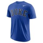 Men's Nike Duke Blue Devils Wordmark Tee, Size: Small