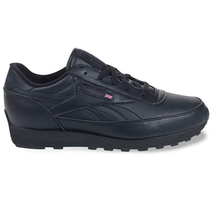 Reebok Classic Renaissance Women's Athletic Sneakers, Size: 8.5 Wide, Black