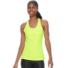 Women's Nike Dry Training Mesh Racerback Tank, Size: Xl, Drk Yellow