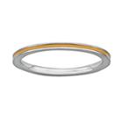 Stacks And Stones Sterling Silver Orange Enamel Stack Ring, Women's, Size: 10