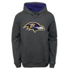 Boys 8-20 Baltimore Ravens Energy Performance Hoodie, Boy's, Size: S(8), Grey (charcoal)
