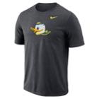 Men's Nike Oregon Ducks Logo Tee, Size: Large, Char