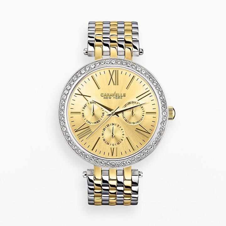 Caravelle New York By Bulova Watch - Women's Caravelle New York By Bulova Watch - Women's Two Tone Stainless Steel