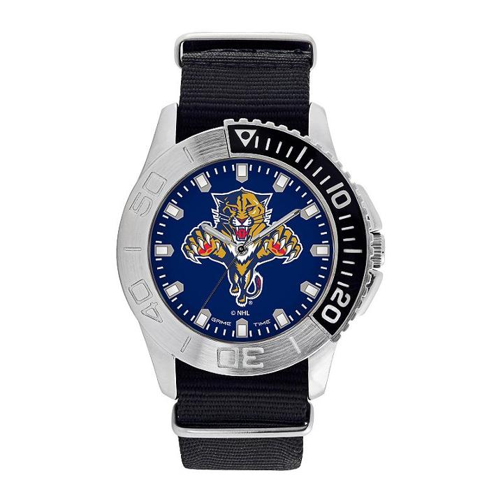 Men's Game Time Florida Panthers Starter Watch, Black