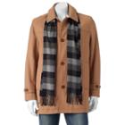 Men's Towne Wool-blend Top Coat, Size: Xxl, Beige Oth