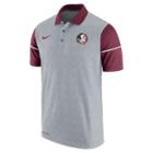 Men's Nike Florida State Seminoles Sideline Dri-fit Polo, Size: Large, Grey