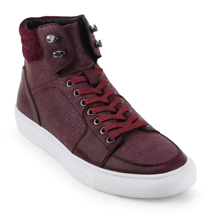 Xray Sherman Men's High Top Sneakers, Size: Medium (10), Red