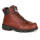Georgia Boot Eagle Light Wide Load Men's 6-in. Steel-toe Work Boots, Size: Medium (8.5), Brown