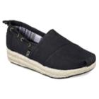 Skechers Bobs Highlights Set Sail Women's Wedge Shoes, Size: 6, Grey (charcoal)