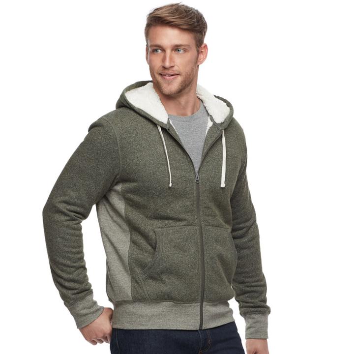Men's Sonoma Goods For Life&trade; Classic-fit Supersoft Fleece Hoodie, Size: Xxl, Dark Green