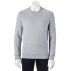 Men's Tek Gear&reg; Fleece Crew Sweatshirt, Size: Medium, Light Grey