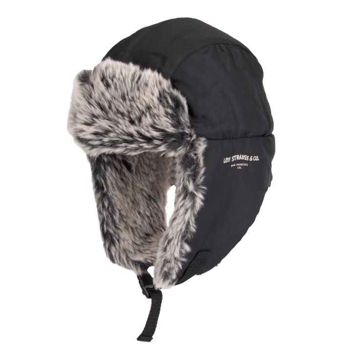 Men's Levi's&reg; Faux-fur Trapper Hat, Size: S/m, Black