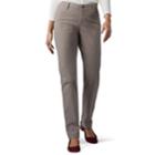 Women's Lee Relaxed Fit Straight-leg Pants, Size: 20 Short, Grey