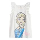 Disney's Frozen Girls 4-10 Be Magical Elsa Tank Top By Jumping Beans&reg;, Size: 8, White