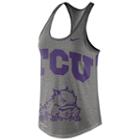 Women's Nike Tcu Horned Frogs Dri-blend Tank, Size: Large, Dark Grey