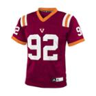 Boys 8-20 Adidas Virginia Tech Hokies Replica Ncaa Football Jersey, Boy's, Size: L(14/16), Red