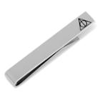 Harry Potter Deathly Hallows Always Hidden Message Tie Bar, Men's, Silver