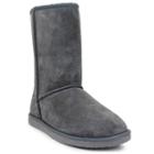 Lamo Classic Women's Mid-calf Fleece Boots, Girl's, Size: 7, Grey