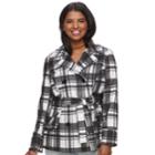 Juniors' Plus Size J-2 Double Breasted Coat, Teens, Size: 2xl, Oxford
