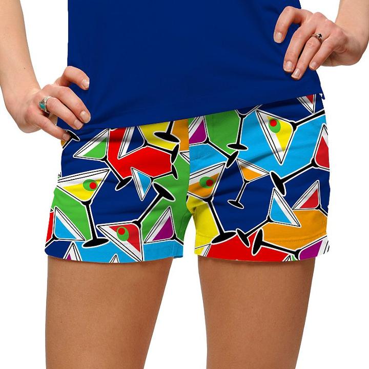 Women's Loudmouth Golf Cocktail Mini Shorts, Size: 8, Ovrfl Oth