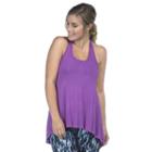 Women's Pl Movement By Pink Lotus Warrior One Yoga Tank, Size: Medium, Purple