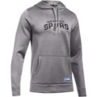 Men's Under Armour San Antonio Spurs Fleece Hoodie, Size: Large, Gray