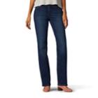 Women's Lee Total Freedom Bootcut Jeans, Size: 16 Avg/reg, Dark Blue