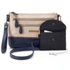 Stone & Co. Plugged In Smartphone Charging Crossbody Bag, Women's, Blue (navy)