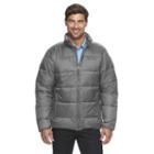 Men's Columbia Rapid Excursion Thermal Coil Puffer Jacket, Size: Xl, Light Grey