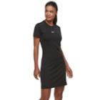 Women's Nike Dry Short Sleeve Golf Dress, Size: Large, Grey (charcoal)