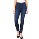 Petite Gloria Vanderbilt Curvy Fit Mid-rise Skinny Jeans, Women's, Size: 8 Petite, Med Blue