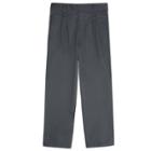 Boys 8-20 French Toast School Uniform Modern-fit Adjustable-waist Double-knee Pleated Pants, Size: 20, Grey