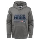 Boys 8-20 Nike New England Patriots Circuit Therma-fit Hoodie, Boy's, Size: L(14/16), Dark Grey