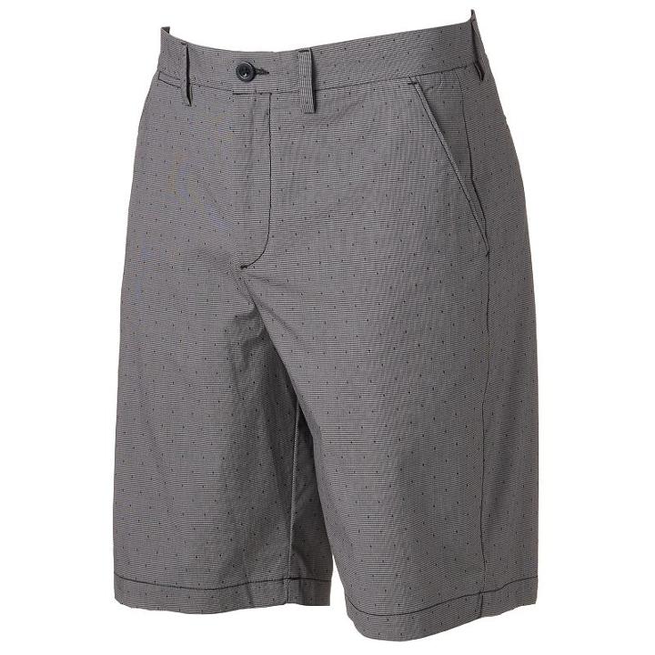 Men's Apt. 9&reg; Modern-fit Stretch Shorts, Size: 36, Black