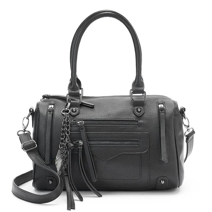 Apt. 9&reg; Ava Convertible Satchel, Women's, Black