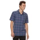 Men's Vans Western Sky Button-down Shirt, Size: Medium, Dark Blue
