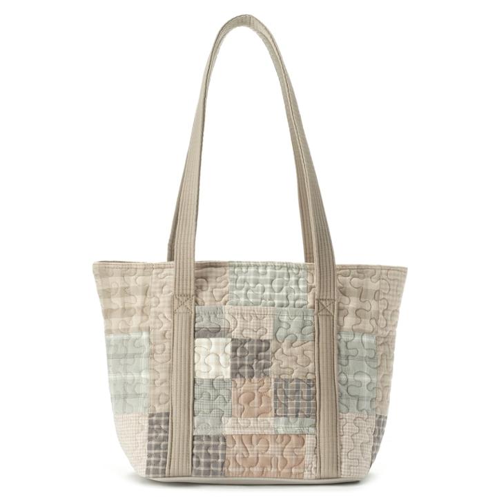 Donna Sharp Leah Quilted Patchwork Tote, Women's, Smoky Patch