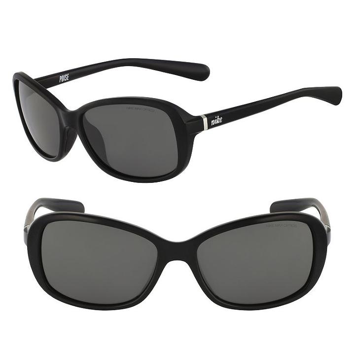 Women's Nike Poise Rectangle Sunglasses, Black