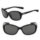 Women's Nike Poise Rectangle Sunglasses, Black