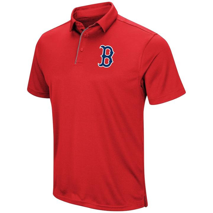 Men's Under Armour Boston Red Sox Tech Polo Shirt, Size: Small, Med Red
